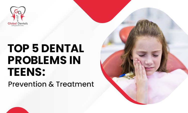 Top 5 Dental problems in teens: Prevention & Treatment